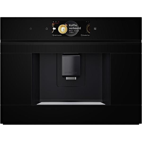 Bosch - Built-in Coffee Machine - CTL7181B0 - Pump pressure 19 bar - Built-in milk frother - Automatic - Black