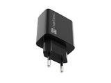 NATEC Ribera 18W USB-A Wall Charger - Black
