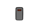NATEC Ribera 18W USB-A Wall Charger - Black