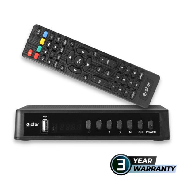 eSTAR T2 618 HD Black Digital TV Box