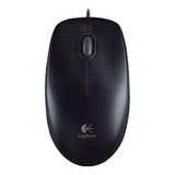 Logitech B100 Business Optical USB Mouse - Black