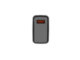 NATEC Ribera 18W USB-A Wall Charger - Black