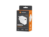 NATEC Ribera 18W USB-A Wall Charger - White