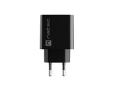 NATEC Ribera 20W USB-A + USB-C Power Delivery Wall Charger - Black
