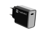 NATEC Ribera 20W USB-C Power Delivery Charger - Black