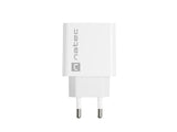 NATEC Ribera 20W USB-C Power Delivery Wall Charger - White