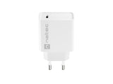 NATEC Ribera 20W USB-C Power Delivery Wall Charger - White