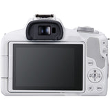 Canon EOS R50 + RF-S 18-45mm IS STM (White)