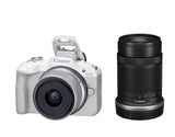 Canon EOS R50 + RF-S 18-45 IS STM + RF-S 55-210MM F5-7.1 IS STM (Black)