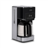 Caso - Coffee Maker with Two Insulated Jugs - Taste & Style Duo Thermo - Drip - 800 W - Black/Stainless Steel