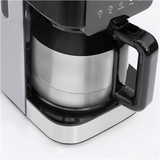 Caso - Coffee Maker with Two Insulated Jugs - Taste & Style Duo Thermo - Drip - 800 W - Black/Stainless Steel