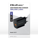 GaN POWER PRO 30W USB-C & USB Dual Port Charger