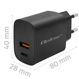 GaN POWER PRO 30W USB-C & USB Dual Port Charger
