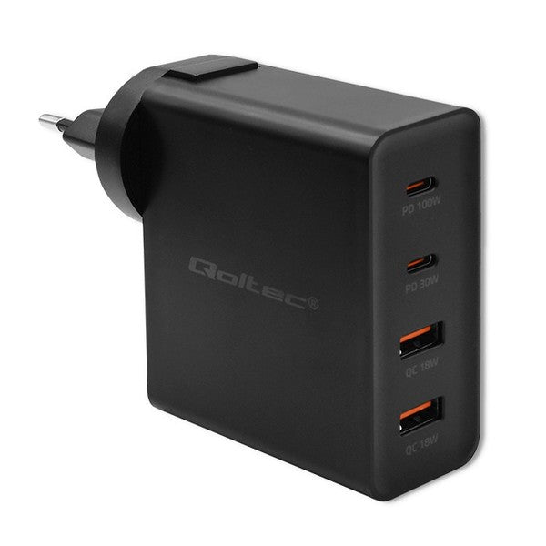 GaN POWER PRO 130W 2xUSB-C 2xUSB Charger