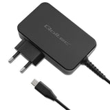 Qoltec GaN POWER PRO 65W USB-C Charger - Black (Model: 52386)