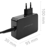 Qoltec GaN POWER PRO 100W USB-C Charger - Black (Model: 52388)