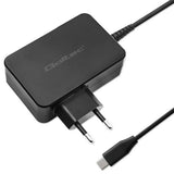 Qoltec GaN POWER PRO 100W USB-C Charger - Black (Model: 52388)