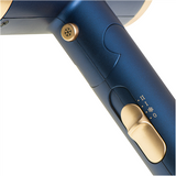 Camry CR 2268 Hair Dryer - 1800W with Ionic Function & Diffuser - Blue/Gold