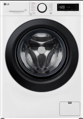 LG F2WR508SWW Front-Load Washing Machine - 8kg Capacity, 1200 RPM, A Energy Class