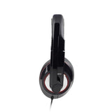Gembird Stereo Headphones with Microphone and Volume Control - Glossy Black