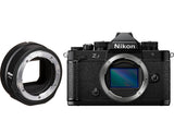 Nikon Z f (Zf) + FTZ II Mount adapter