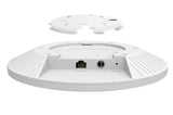 TP-LINK EAP673 AX5400 Ceiling Mount WiFi 6 Access Point - 802.11ax - 10/100/1000 Mbit/s - Ethernet LAN (RJ-45) ports 1 - MU-MiMO Yes - PoE in - Antenna type Inter...