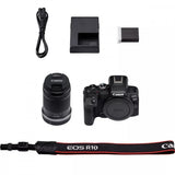 EOS R10 mirrorless camera + RF-S 18-150mm F3.5-6.3 IS STM 5331C017 lens