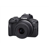 Canon EOS R100 + 18-45 + 55-210mm, black
