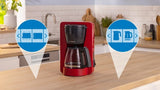 Bosch Coffee Maker - TKA2M114 MyMoment - Drip - 1200 W - Ed