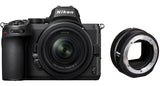 Nikon Z50 II (Z 50 II), (Z50II) + NIKKOR Z DX 16-50mm f/3.5-6.3 VR + NIKKOR Z DX 50-250mm f/4.5-6.3 VR + FTZ II Mount Adapter