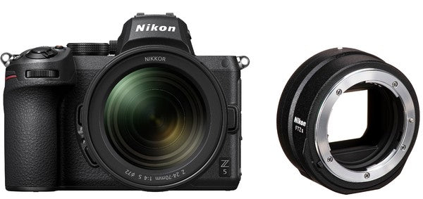 Nikon Z5 + NIKKOR Z 24-70mm f/4 S + FTZ II Adapter