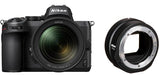 Nikon Z5 II, (Z5II), (Z 5 II), (Z 5II) Body + Nikon FTZ II Mount Adapter
