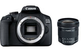 Canon EOS 2000D + EF-S 18-55mm IS II + EF 50mm f/1.8 STM