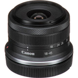 Canon EOS R50 + RF-S 18-45mm f/4.5-6.3 IS STM + Mount Adapter EF-EOS R (Black)