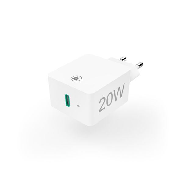Hama 20W Fast Charger with Qualcomm 3.0/2.0 (White)