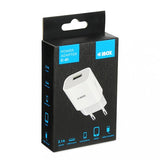 IBOX C-41 2.4A USB Charger with Micro USB Cable