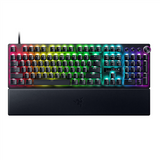 Razer BlackWidow V4 Low-Profile Tenkeyless HyperSpeed Wireless Gaming Keyboard - US Layout, Green Switches, Black