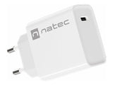 NATEC Ribera 20W USB-C Power Delivery Wall Charger - White