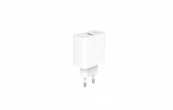 GEMBIRD 20W Dual Port USB Fast Charger - White