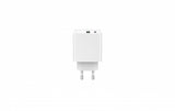 GEMBIRD 20W Dual Port USB Fast Charger - White