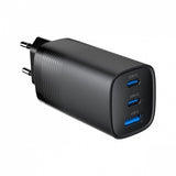 GEMBIRD TA-U2QC3-CAR-02 2-Port USB Car Fast Charger - Type-C PD 18W, Black