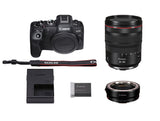 Canon EOS R8 + RF 24-105mm f/4L IS USM + Mount Adapter EF-EOS R