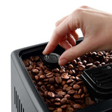 Delonghi - Coffee Maker - Dinamica Plus ECAM380.85.SB - Pump pressure 15 bar - Built-in milk frother - Automatic - 1450 W - Stainless Steel/Black