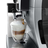 Delonghi - Coffee Maker - Dinamica Plus ECAM380.85.SB - Pump pressure 15 bar - Built-in milk frother - Automatic - 1450 W - Stainless Steel/Black