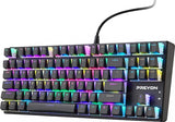 PREYON Brown Blitz Claw TKL Wired Mechanical Keyboard - Gateron Brown (US Layout)