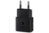 Samsung EP-T2510 25W USB-C Fast Charging Wall Charger - Black
