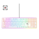 ROCCAT Vulcan II MAX RGB Mechanical Gaming Keyboard - White (US Layout, Red Switches)