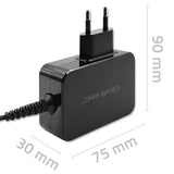 Qoltec GaN POWER PRO 65W USB-C Charger - Black (Model: 52386)