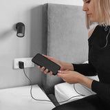 Qoltec 90W USB-C & USB-A PD Wall Charger - Black (Model: 52381)