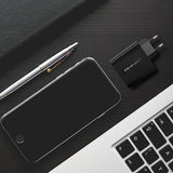 Qoltec 90W USB-C & USB-A PD Wall Charger - Black (Model: 52381)